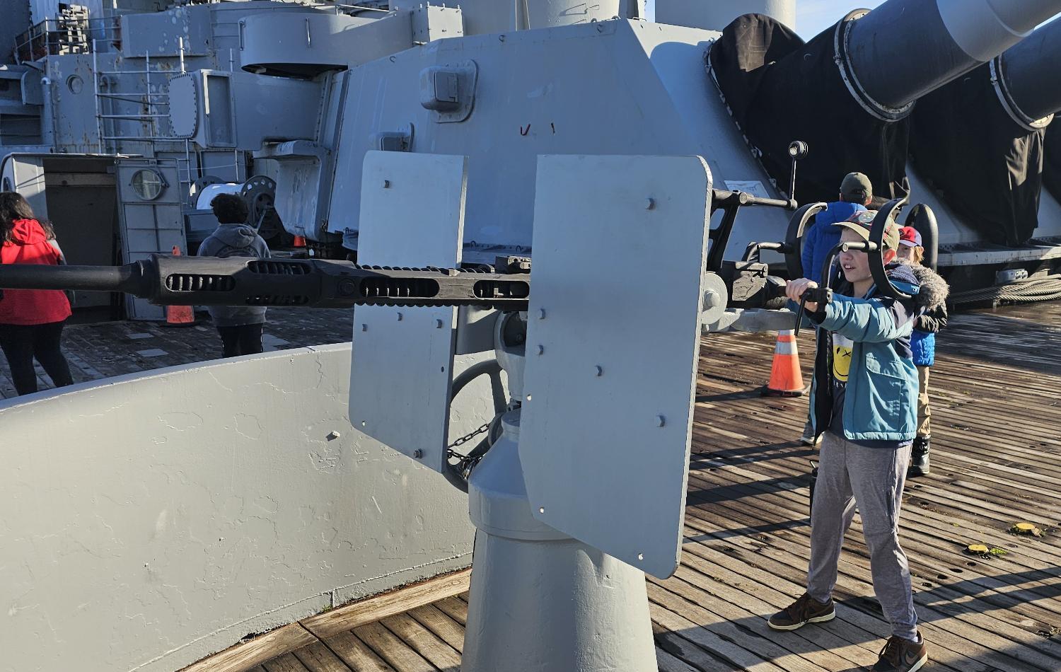 Pack 168 at Battleship Cove, Fall River, MA